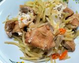 Foto langkah ke 5 dari resep Tumis Labu Siam Tahu.