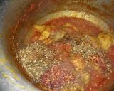 A picture of step 6 of Chicken karahi.