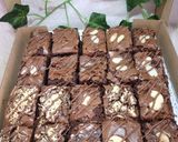 Foto langkah ke 7 dari resep Brownies shiny crust nutella skat.
