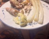 Une image de l'étape 2 de Blanc de poulet à l’asperge blanche.