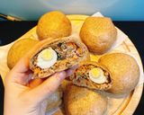 Hình bước làm 7 của món Bánh bao nguyên cám