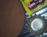 A picture of step 4 of Home made chocolate candy.