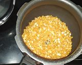 A picture of step 1 of Dal fry tadka.