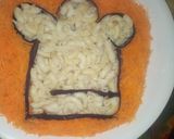 A picture of step 11 of Cook pad logo Carrot macaroni with spinach stew.