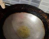 A picture of step 2 of Veg. Hot & Sour soup.