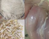 Foto langkah ke 1 dari resep Soto ayam kuah santan.