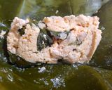 Foto langkah ke 10 dari resep 050. Botok Tahu Udang Kemangi.