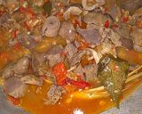 Foto langkah ke 5 dari resep Rica ampela hati ayam.