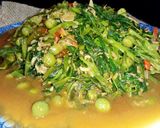 Foto langkah ke 6 dari resep Tauco Kangkung Rebon.