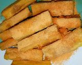Hình bước làm 8 của món Khoai Lang Chiên Lắc Phô Mai