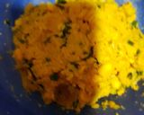 A picture of step 5 of Corn kabab.