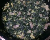 รูปขั้นตอนการทำที่ 8 ของ ผักโขมอบชีสคีโต Baked spinach with cheese keto ผักโขมอบชีสโลว์คาร์บ Lowcarb