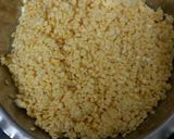 A picture of step 1 of Mungdal pakoda.