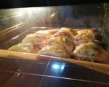 Sajtos sonkás tekercs recept fázis 5 fotója