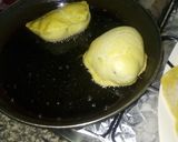 A picture of step 4 of Vegetable stuffed bread.