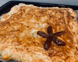 Foto del paso 4 de la receta: Empanada de dátiles, queso, jamón cocido y cebolla