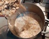 A picture of step 3 of Wheat Porridge (Daliya) with Milk Healthy Breakfast.