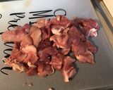 Une image de l'étape 3 de Porc mariné aux deux oignons (marinade maison et cuisson à la plancha).