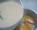 Foto langkah ke 3 dari resep Silky Custard Puding (Purin) pandan.
