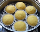 Foto langkah ke 8 dari resep Bakpao Labu Kuning.