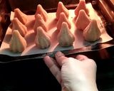 A picture of step 11 of Stuffed Rava Atta Modak Cookies.