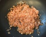 A picture of step 5 of Chicken Soboro Donburi (Two-Color Bowl with Fluffy Scrambled Eggs and Chicken) – Easy Oyako Donburi.