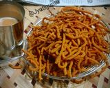 लहसुनी ज्वार आटा सेव (lehsuni jowar atta sev recipe in Hindi) रेसिपी चरण 5 फोटो