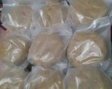 A picture of step 7 of Shikumpuri (center filled)shami kabab.