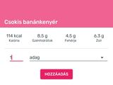 Csokis banánkenyér