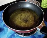 A picture of step 3 of Boondi Ke Ladoo.