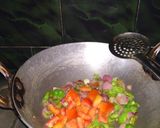 A picture of step 4 of Chana Chilli.