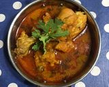 A picture of step 7 of Chicken Curry.