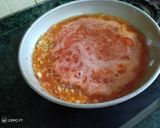 A picture of step 4 of Cheesy red sauce pasta.