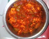 A picture of step 3 of Chilli paneer.