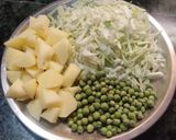 आलू पत्तागोभी (aloo patta gobi recipe in Hindi) रेसिपी चरण 1 फोटो