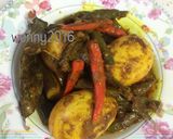 Foto langkah ke 3 dari resep Telur kunyit Terasi + santan.