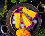 A picture of step 3 of Protein Mango Kulfi.