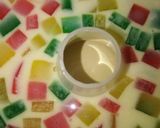 Foto langkah ke 4 dari resep Pudding Susu Mozaik.