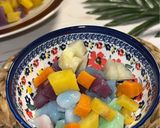 Foto langkah ke 10 dari resep Bubur Cha Cha khas Melayu.