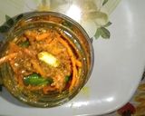 A picture of step 4 of Instant Carrot Pickles.