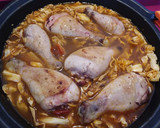 Foto del paso 4 de la receta: Jamoncitos de pollo con repollo (col)