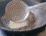 A picture of step 5 of Heart shape Makki ki puri.