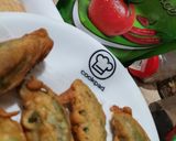 A picture of step 5 of Chilli pakora 🌶️🌶️.