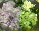A picture of step 1 of Sura puttu / shark fish puttu.