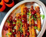 A picture of step 6 of Masala Butter Babycorn.