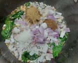 A picture of step 3 of Kadhi Recipe/Mp style.