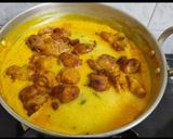A picture of step 7 of Bihari Style Kadhi Badi.
