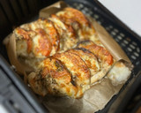 Foto del paso 5 de la receta: Pechugas hasselback en freidora de aire - Receta de batch cooking