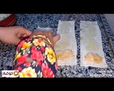 صورة لخطوة 2 من وصفة اصابع الجلاش بحشوه الكنافه
