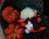 Foto langkah ke 3 dari resep Sego Tempong (Sego Sambel Khas Banyuwangi).